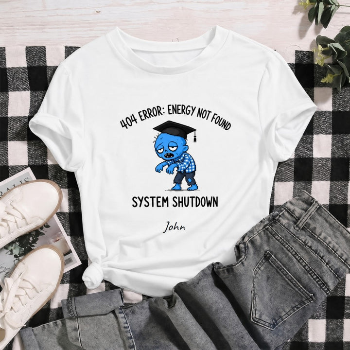 Personalized Graduation T Shirt Custom Name Funny Grad Tee Class of 2026 Gift
